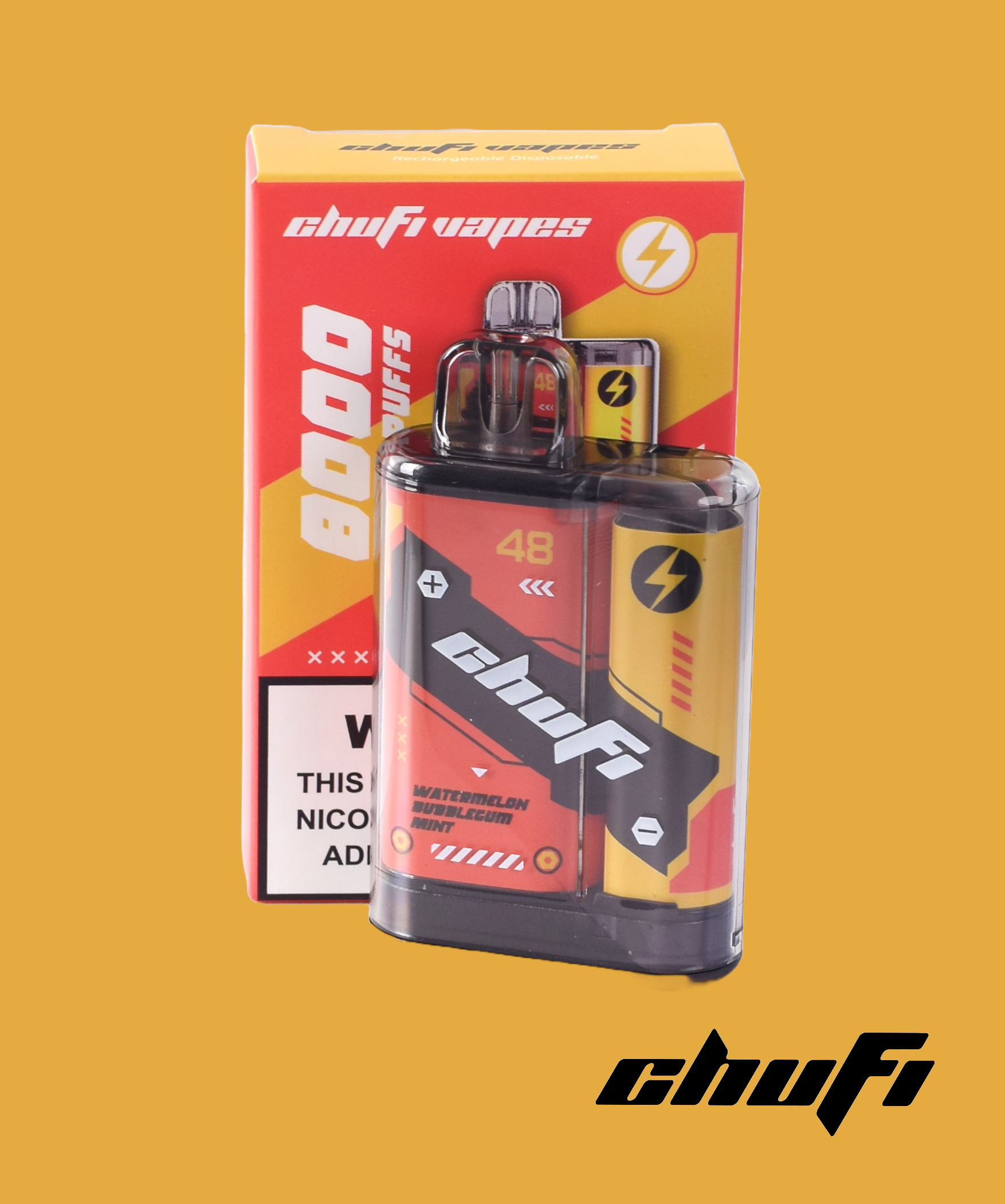 Chufi Vape sabor Sandía y Menta